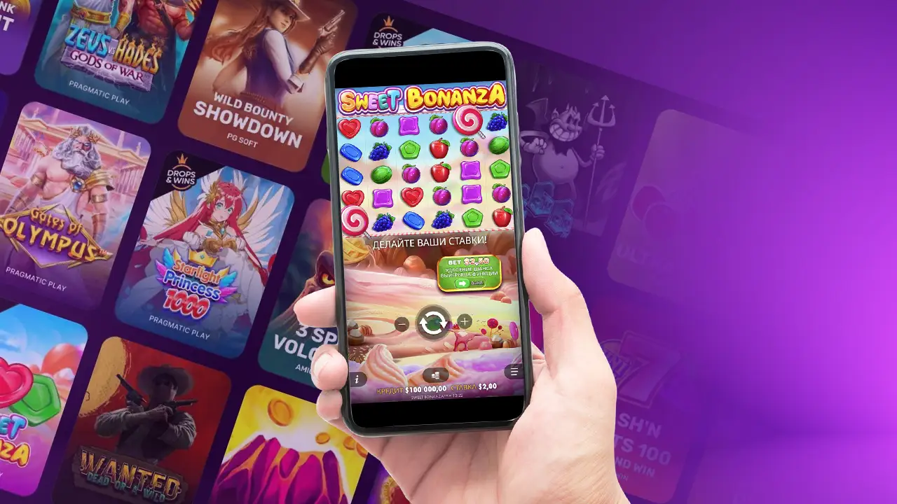 Игра в слоты Mellstroy casino на телефоне